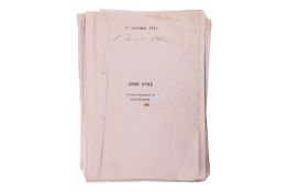 Franco Zeffirelli: Jane Eyre (1996); Much Ado About Nothing (c, 1973) Two Original Production Script