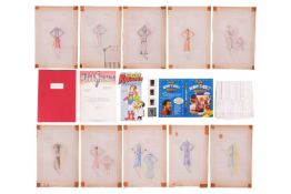 Kenny Everett: Suicide The Movie, Original script, costume designs, and related production documents