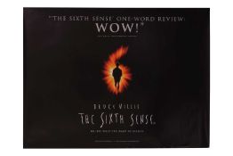 A collection of nineteen Horror/Thriller UK Quad and US One Sheet film posters -The Sixth Sense (199