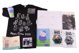 Doctor Who and Pepper Pig: A small collection of actor, David Graham’s personal memorabilia – Peppa 