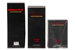 The Shining: two Redman Toys scale figures, 'Jack Torrance' RM049, and 'Twins' RM050, together with 