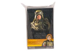 A Star Wars Hot Toys Han Solo (Mudtrooper) 1:6 Figure MMS493, the figure unopened in sealed bag, wit