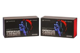 Two Blitzway Damtoys Universal Soldier 1:6 scale figures, limited edition, 'Luc Deveraux' DMS002 and