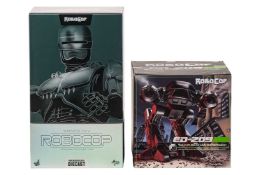 A Hot Toys Robocop 1:6 scale collectible figure, MMS202-D04, in original box with original outer car