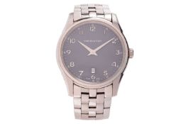 Hamilton Jazzmaster Thinline Wrist Watch Reference: H385111 Bezel: Smooth Year: Contemporary Case Ma