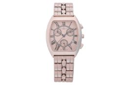 Van Der Bauwede Legend Chronograph Reference: 166 Serial: 80 Bezel: Smooth Year: circa 2010 Case Mat