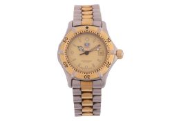 TAG Heuer Lady’s Professional Wristwatch Reference: 964.008 Serial: 956114 (to movement) Year: circa