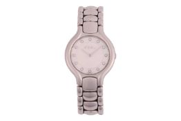 Ebel Lady’s Beluga Wristwatch Reference: E9976421 Serial: A050026 Year: circa 2010 Bezel: Smooth Cas