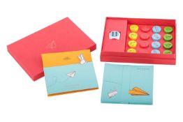 Hermès - a box of aeroplane chess (Ludo), 2018 Mid-Autumn festival VIP gift exclusive to Hong Kong r