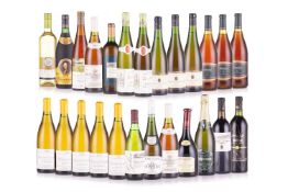 25 bottles of mixed wine, to include 5 x 1995 Macon-Clesse Quintane, 2 x 1993 Montmains Chablis Prem