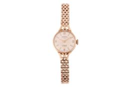 Rotary Lady’s 9ct Gold Incabloc Wrist Watch Reference: 1381 Year: Hallmarked 1965 Bezel: Smooth Case
