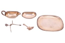 A pair of Georg Jensen silver 