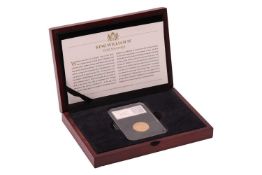 A William IV Sovereign, 1831-1837, Crowned Shield verso, in capsule and outer presentation case, wit