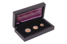 A presentation cased, 2019 Queen Victoria 200th Anniversary proof coin set. Includes a full, half an