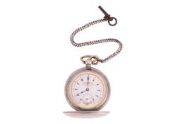 Billodes, for K Serkisoff & Co, Constantinople, a 19th century Swiss .800 standard silver cased 