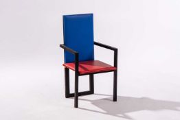 Terence Conran: 'Homage to Rietveld Prototype Chair', a unique item, designed by Conran circa 2012, 