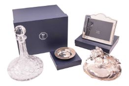 An Armada dish engraved with the emblem of The Duke of Edinburgh's Award, Sheffield 2010, 12.7cm dia