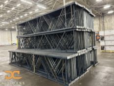 (32) Riveted Shelving | Upright Frames | 16' x 36