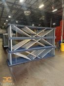 (32) Riveted Shelving | Upright Frame | 10' x 24