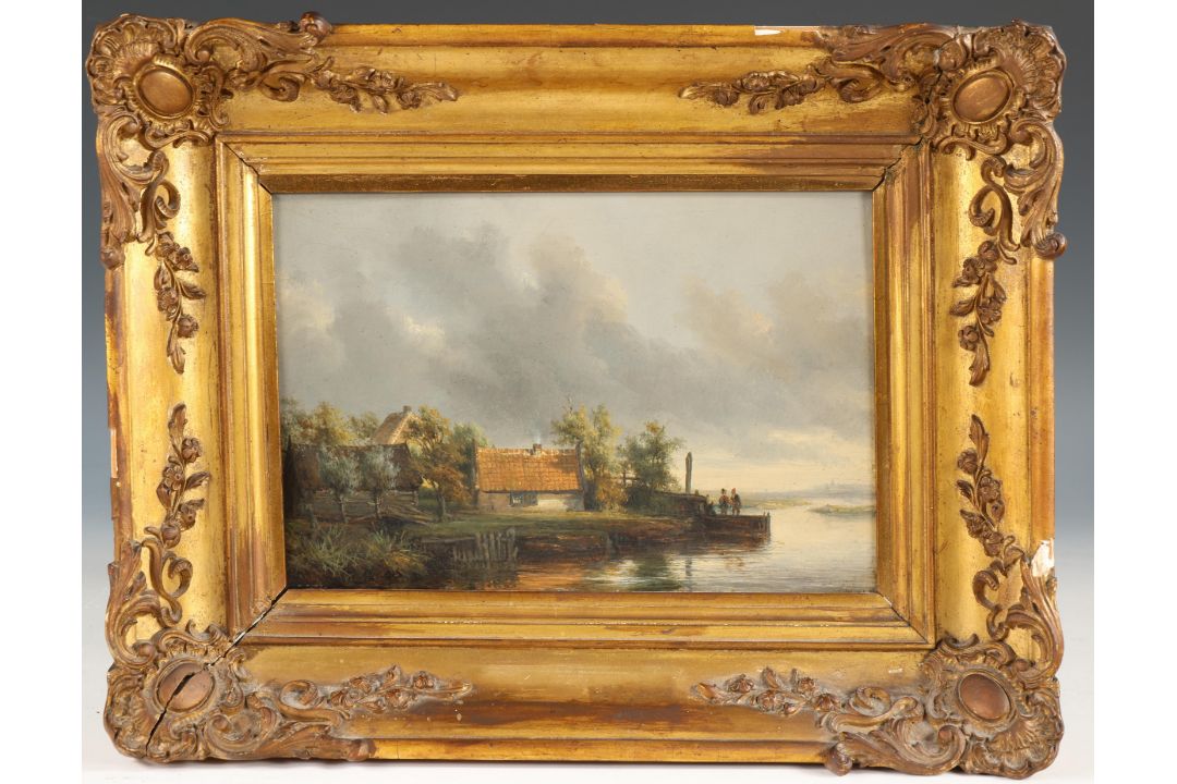 Hollandse school, onduidelijk gesign. r.o. en gedateerd 1844 - Bild 2 aus 6