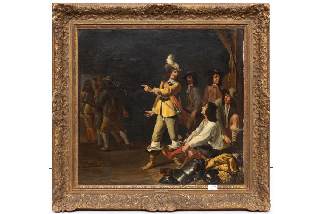 Hollandse school, naar Jan Olis, met signatuur J. Duck - Bild 2 aus 3