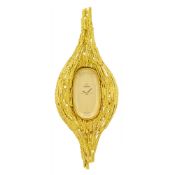 Andrew Grima Gold Pendant-Watch, Omega