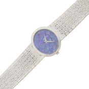 Piaget White Gold and Opal Wristwatch