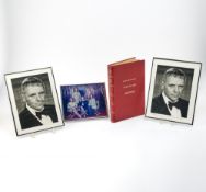 Two photographs inscribed by Sir Anthony Hopkins