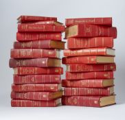 Collection of specially bound copies of Barbara Taylor Bradford works