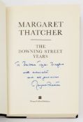 A fine association copy between Margaret Thatcher and Barbara Taylor Bradford