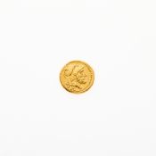 Anonymous Issue. c. 211 B.C.E. AV 60 As (3.34g, 14mm.)