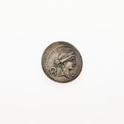 M. Aemilius Lepidus. c. 61 B.C.E. AR Denarius (3.99g, 19mm).