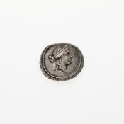 M. Aemilius Lepidus. c. 61 B.C.E. AR Denarius (3.80, 19mm).
