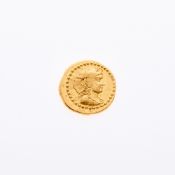 L. Cestus and C. Norbanus. c. 43 B.C.E. AV Aureus (7.98g, 20mm).
