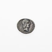 L. Calpurnius Piso Frugi. c. 90 B.C.E. AR Denarius (3.87g, 18mm).
