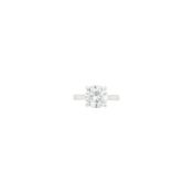 Silver and Diamond Ring