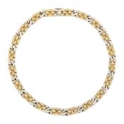 Rolex Two-Color Gold and Diamond Necklace