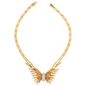 Gubelin Gold, Platinum and Diamond Necklace