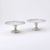 Pair of Gorham Sterling Silver Tazzas