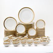 Minton Gilt-Decorated Porcelain Dessert Service