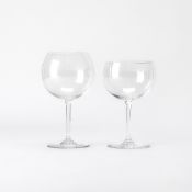 Group of Baccarat Blown Glass Stemware