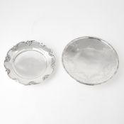 Two Tiffany & Co. Sterling Silver Cake Plates