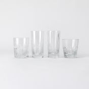Group of Baccarat Blown Glass Barware