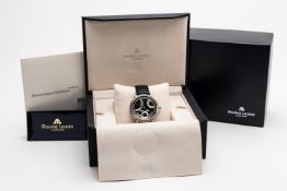 Maurice Lacroix Masterpiece Calendrier Rétrograde Herren Armbanduhr. Ca. 43mm, Edelstahl,