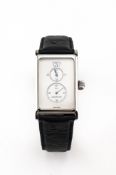 Marvin Saltarello Herren Armbanduhr. Ca. 40x24mm, Edelstahl, Handaufzug. Silberfarbenes