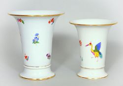Zwei Vasen Meissen/ vases