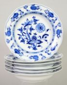 Sechs Suppenteller Meissen/ soup plates