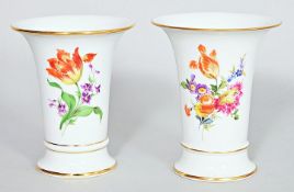 Zwei Vasen Meissen/ vases