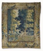 A FLEMISH MYTHOLOGICAL LANDSCAPE TAPESTRY, THE STORY OF NESSUS AND DEIANEIRA