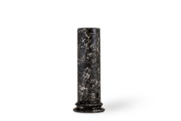 A SCAGLIOLA PEDESTAL COLUMN, 19TH CENTURY